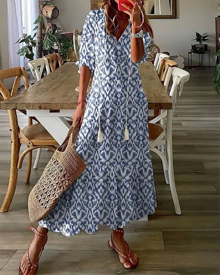 Tonee – sukienka boho z zakryciem brzucha 